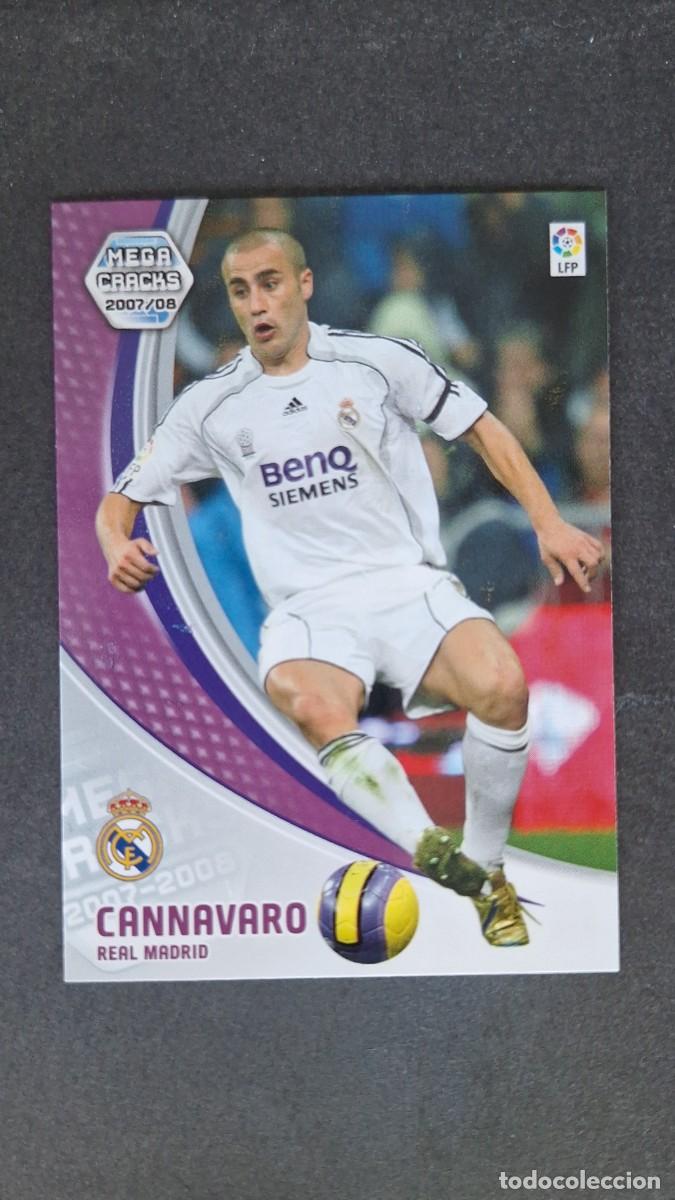 Figurine di Calcio: L3 CANNAVARO REAL MADRID 169 PANINI MEGACRACKS 2007 2008 07 08
