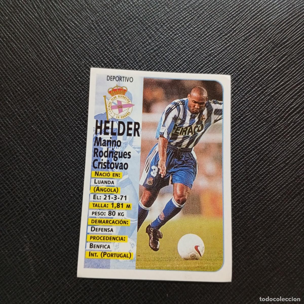 Figurine di Calcio: 224 HELDER DEPORTIVO PANINI 1998 1999 FUTBOL CROMO 98 99 - SIN PEGAR - A173 PG48