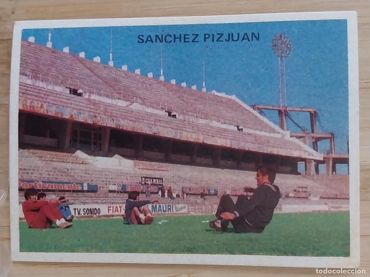 Figurine di Calcio: SEVILLA SANCHEZ PIZJUAN 253 ESTADIO LIGA 1975 75 76 ED MAGA CROMO SIN PEGAR NUNCA *-***-