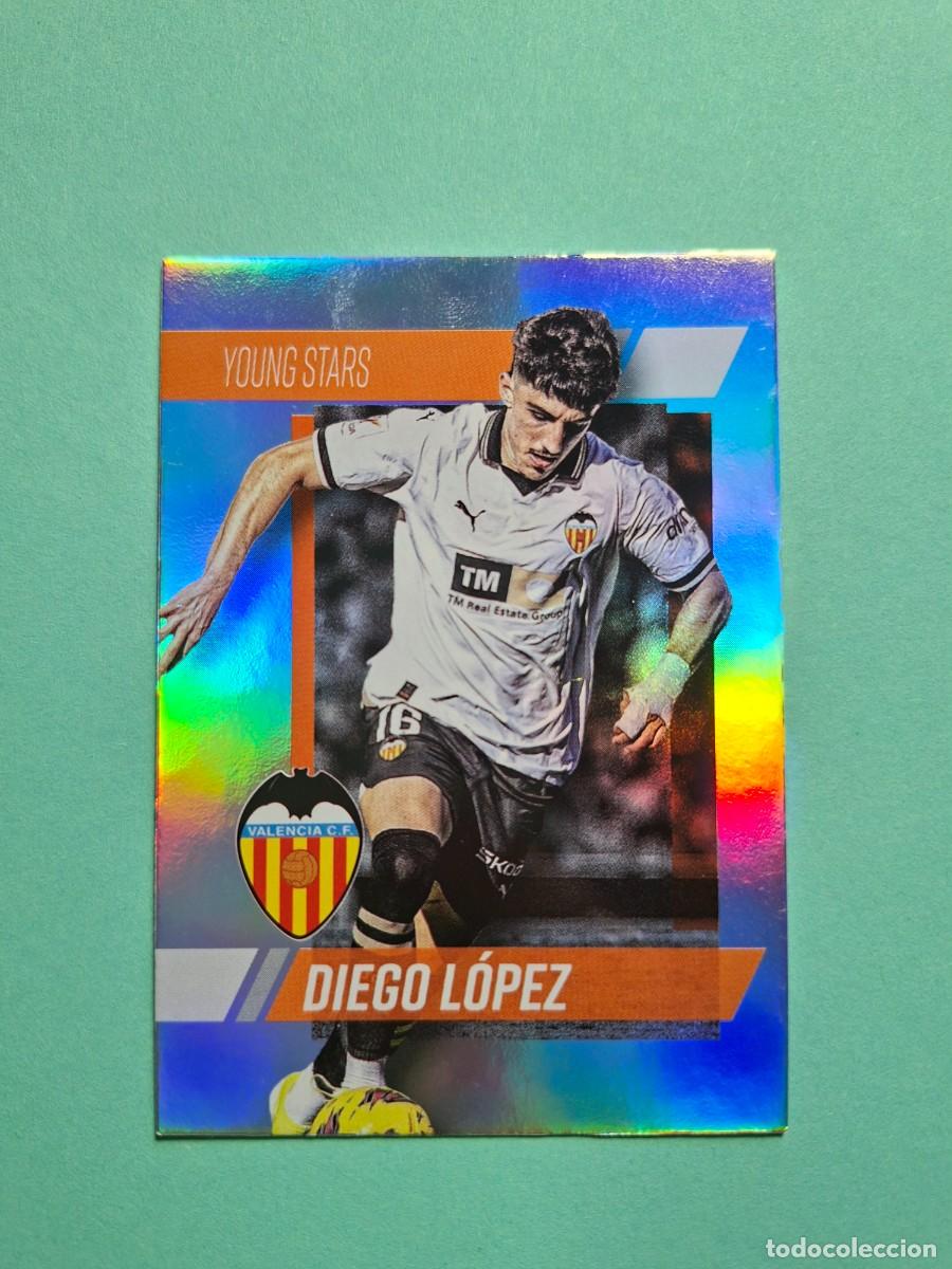 Figurine di Calcio: 28 DIEGO LOPEZ YOUNG STARS RAINBOW VALENCIA CF MUNDICROMO 23 24 2023 2024