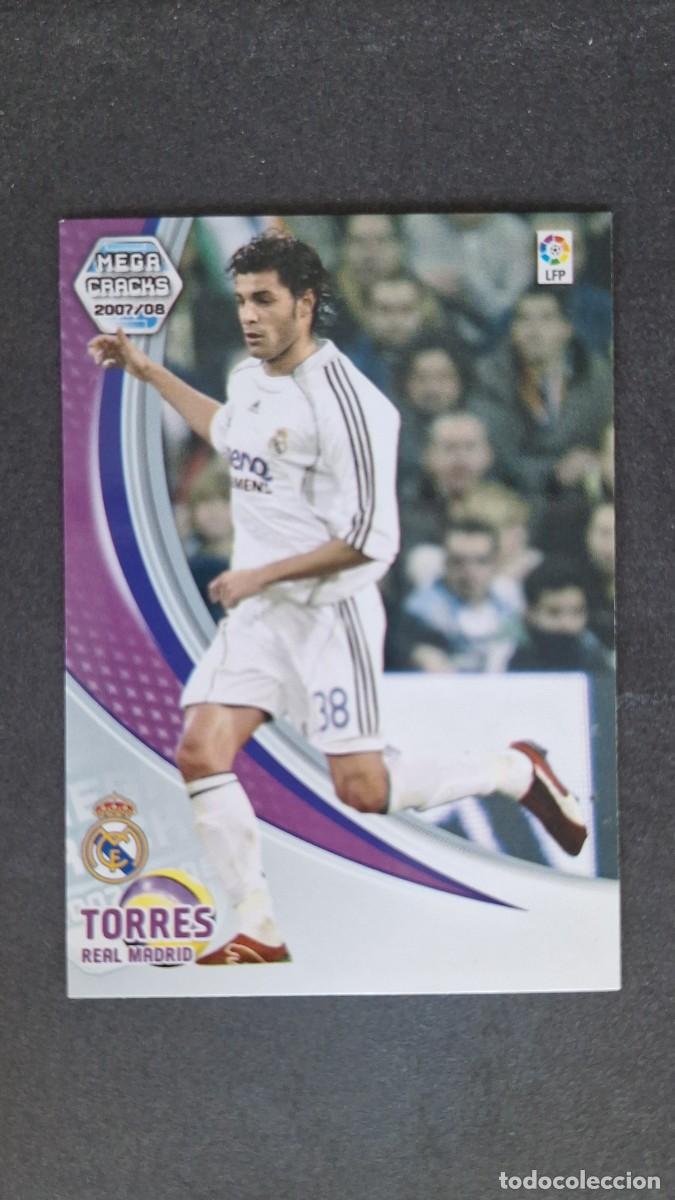 Cromos de F&uacute;tbol: L3 TORRES REAL MADRID 171 PANINI MEGACRACKS 2007 2008 07 08