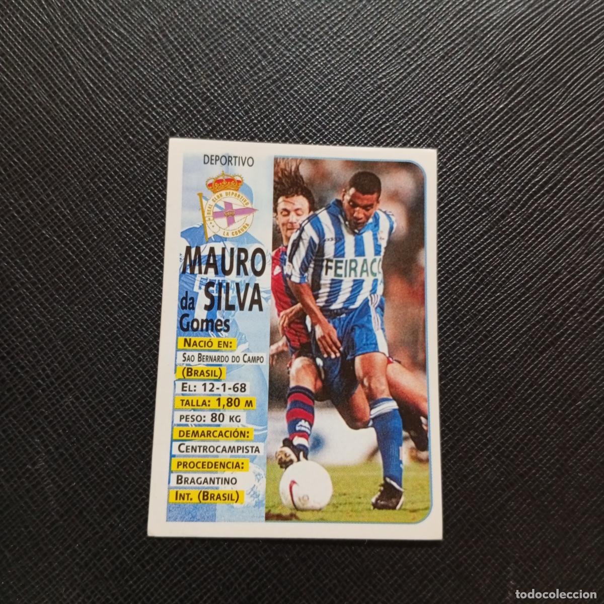 Cromos de F&uacute;tbol: 226 MAURO SILVA DEPORTIVO PANINI 1998 1999 FUTBOL CROMO 98 99 - SIN PEGAR - A173 PG48