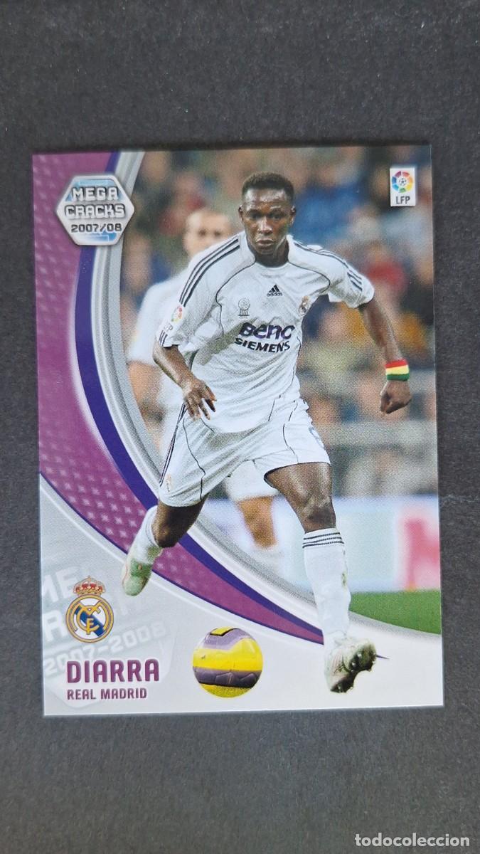 Cromos de F&uacute;tbol: L3 DIARRA REAL MADRID 173 PANINI MEGACRACKS 2007 2008 07 08