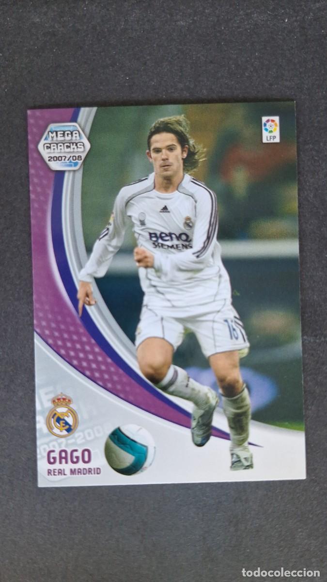 Cromos de F&uacute;tbol: L3 GAGO REAL MADRID 174 PANINI MEGACRACKS 2007 2008 07 08