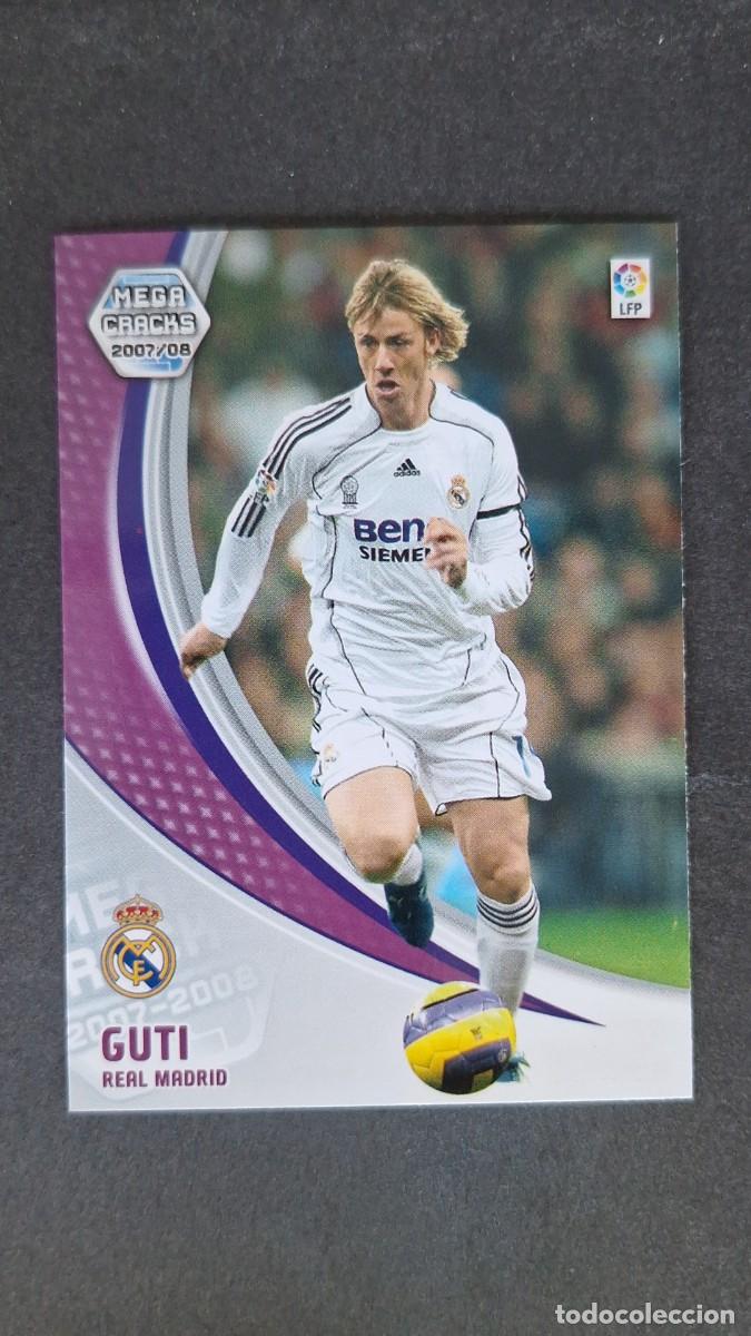 Cromos de F&uacute;tbol: L3 GUTI REAL MADRID 175 PANINI MEGACRACKS 2007 2008 07 08