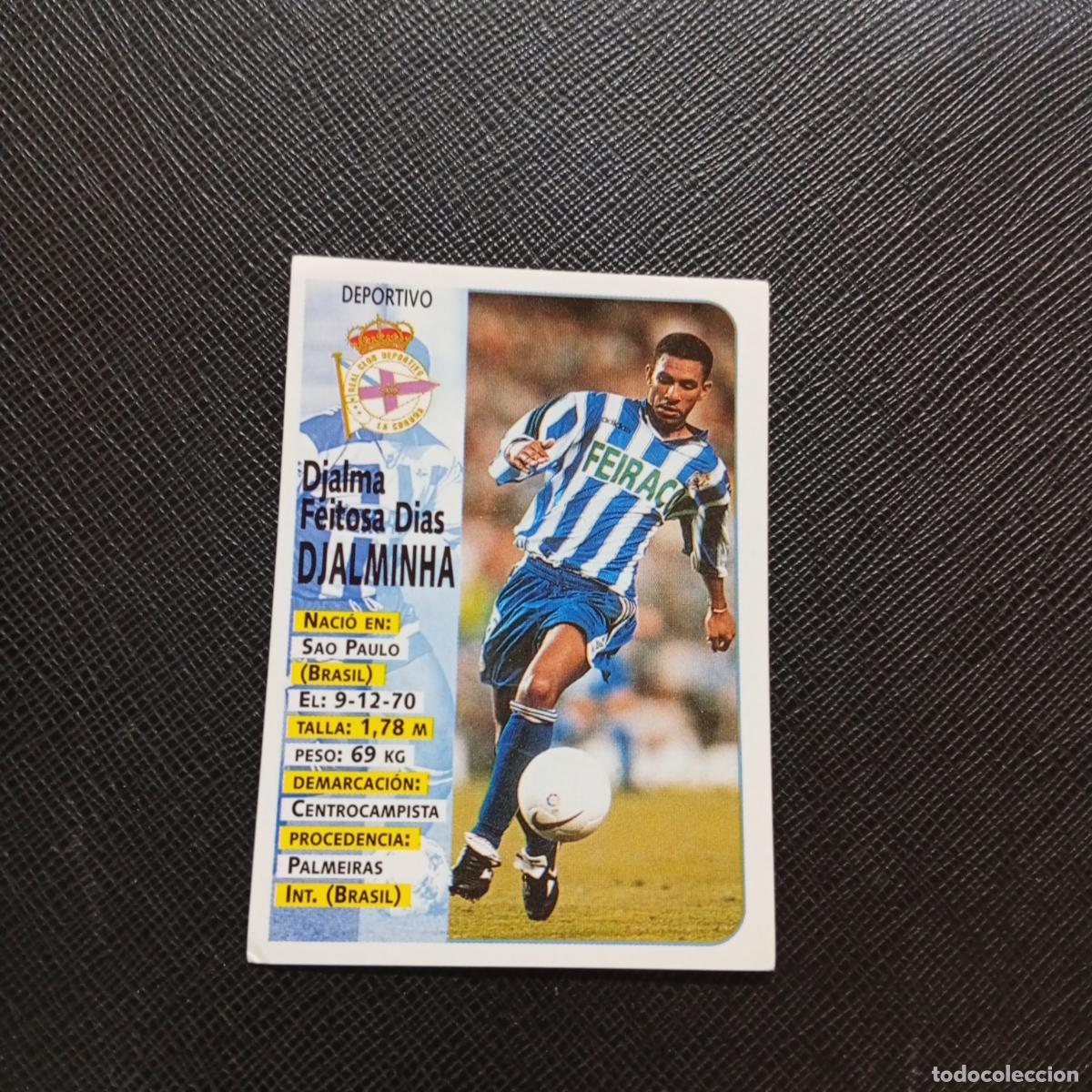 Cromos de F&uacute;tbol: 228 DJALMINHA DEPORTIVO PANINI 1998 1999 FUTBOL CROMO 98 99 - SIN PEGAR - A173 PG48