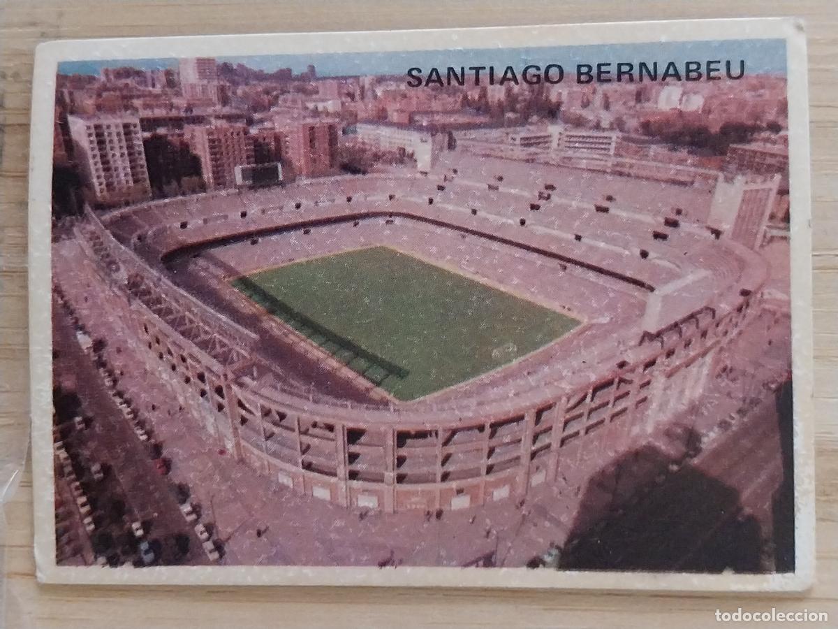 Cromos de f&uacute;tbol: REAL MADRID SANTIAGO BERNABEU 26 ESTADIO LIGA 1975 75 76 ED MAGA CROMO SIN PEGAR NUNCA *-**-