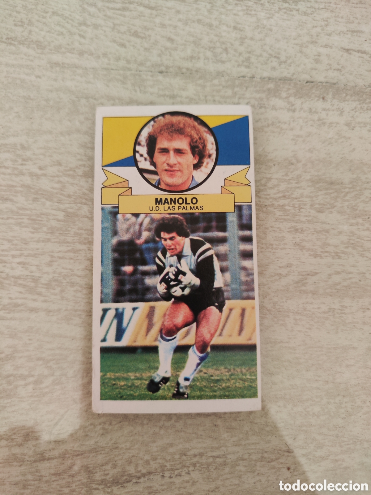 Figurine di Calcio: Este 85 86 sin pegar UD Las Palmas Manolo