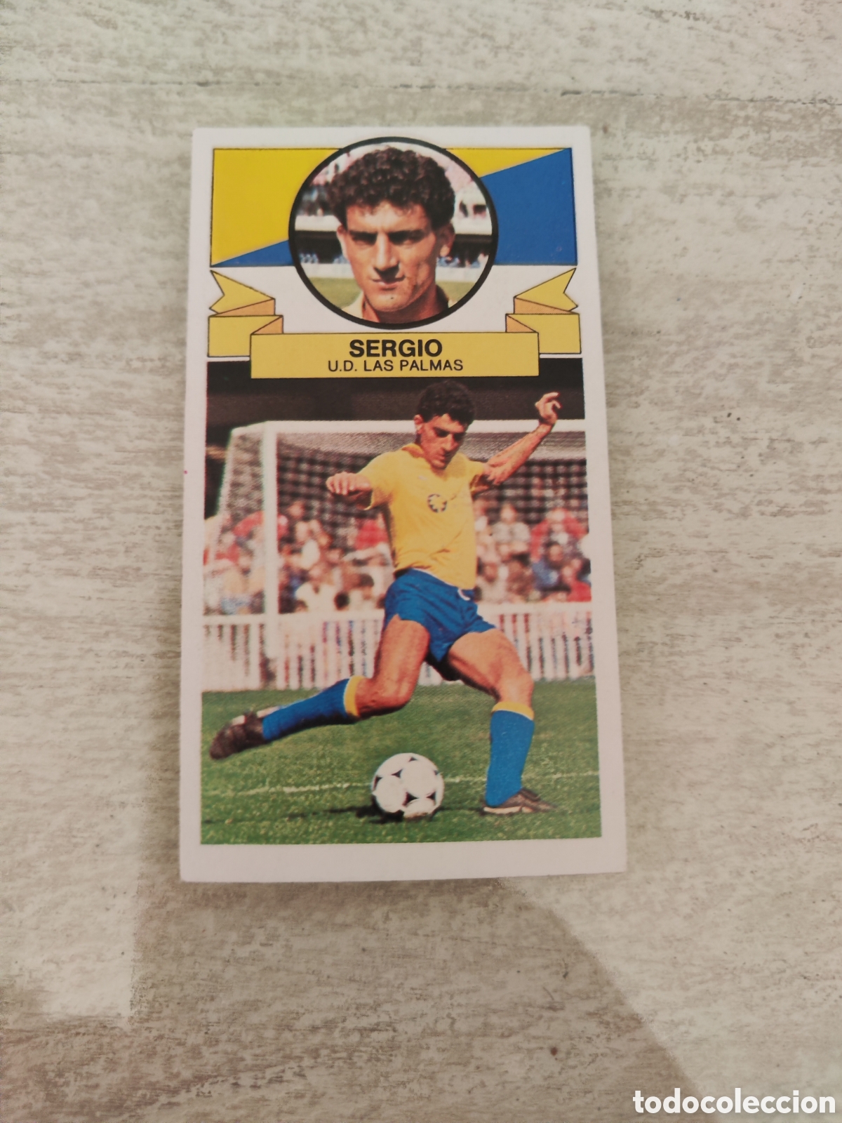 Figurine di Calcio: Este 85 86 sin pegar UD Las Palmas Sergio