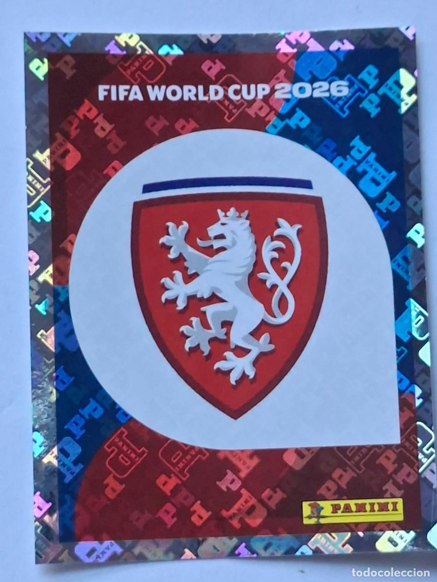 Figurine di Calcio: Foil #CZE 1 EMBLEM (Czechia) - Panini FIFA World Cup 2026 Sticker