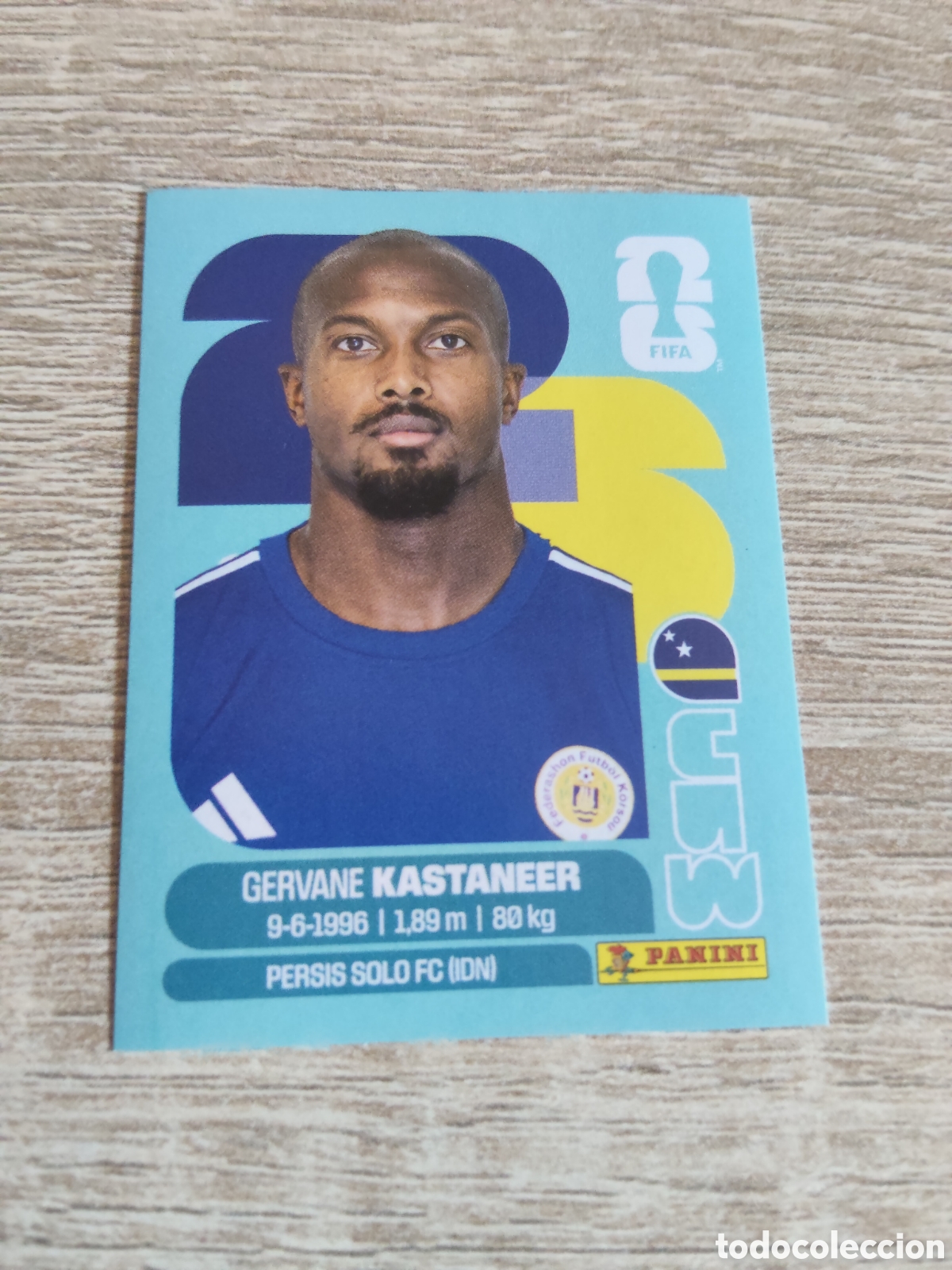 Figurine di Calcio: Panini mundial 2026 CUW 19 Gervane Kastaneer Cura&ccedil;ao/Curazao