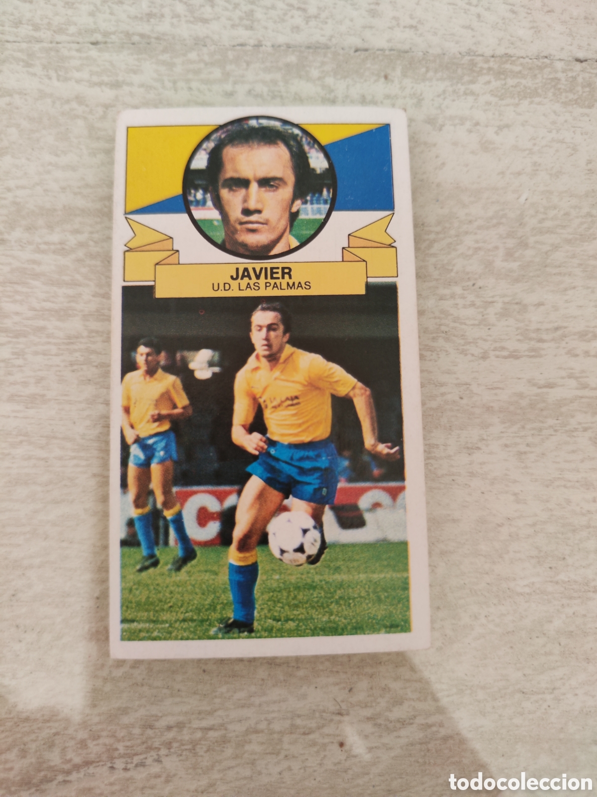 Figurine di Calcio: Este 85 86 sin pegar UD Las Palmas Javier