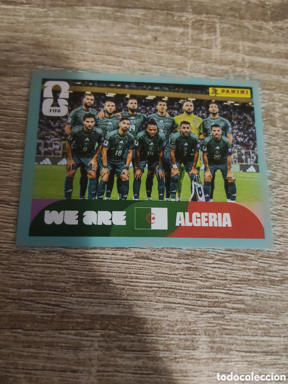 Figurine di Calcio: Panini mundial 2026 ALG 13 alineaci&oacute;n Argelia