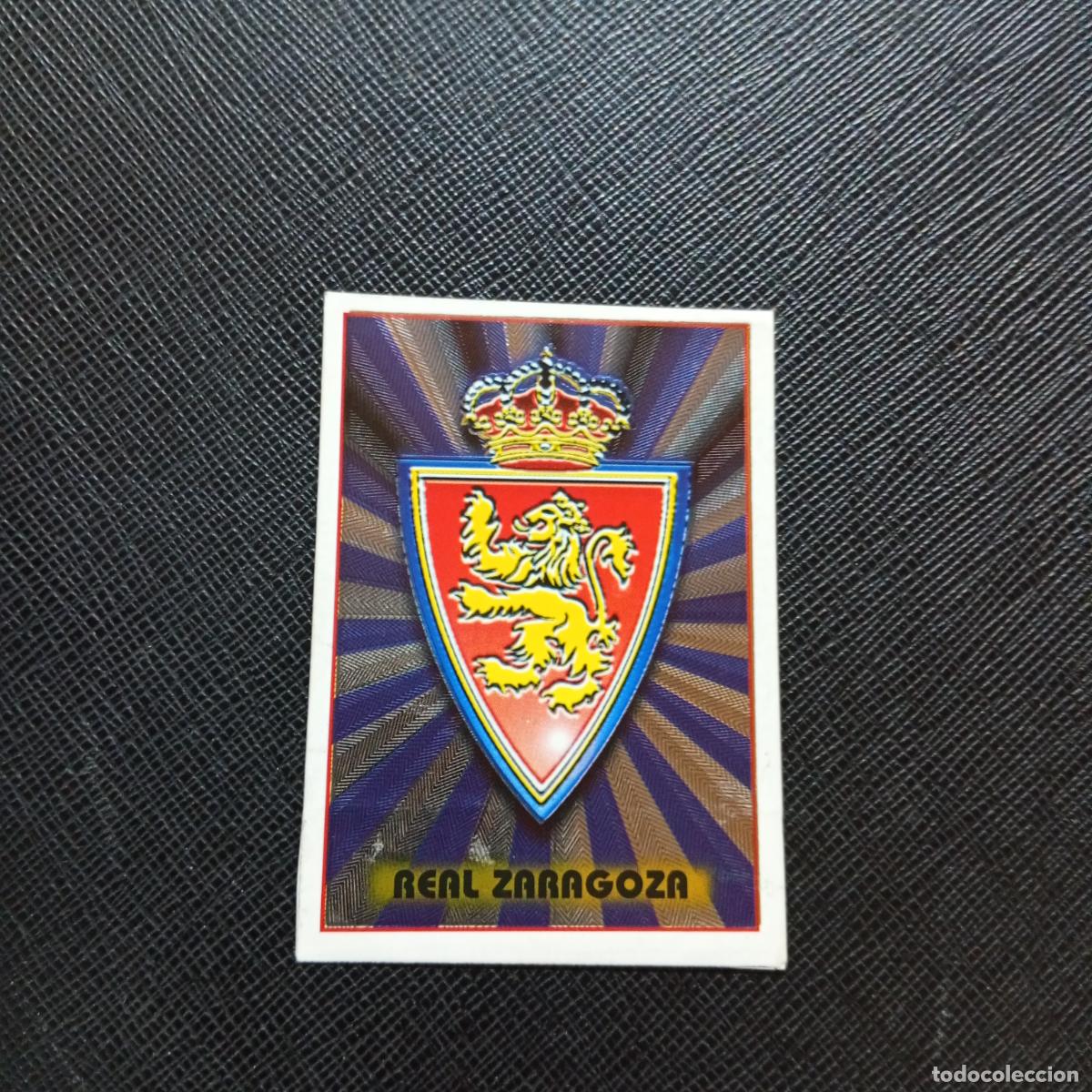 Figurine di Calcio: 237 ESCUDO ZARAGOZA PANINI 1998 1999 FUTBOL CROMO 98 99 - - A173 PG51 - VER TRASERA