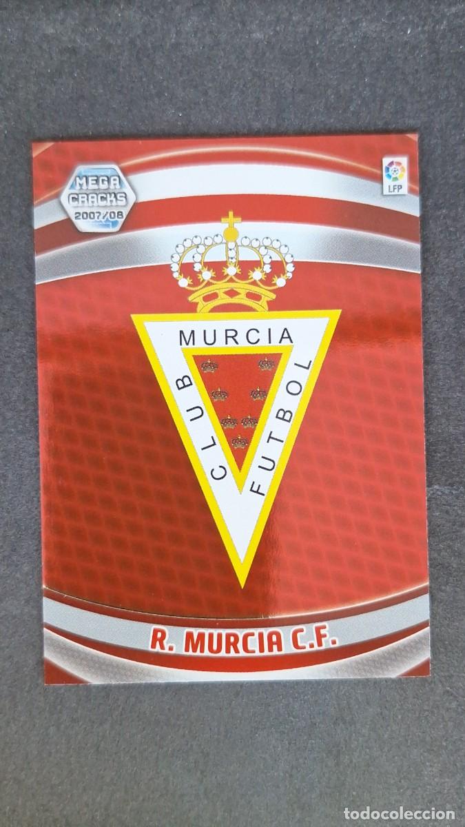 Figurine di Calcio: L3 ESCUDO REAL MURCIA C. F. 199 PANINI MEGACRACKS 2007 2008 07 08