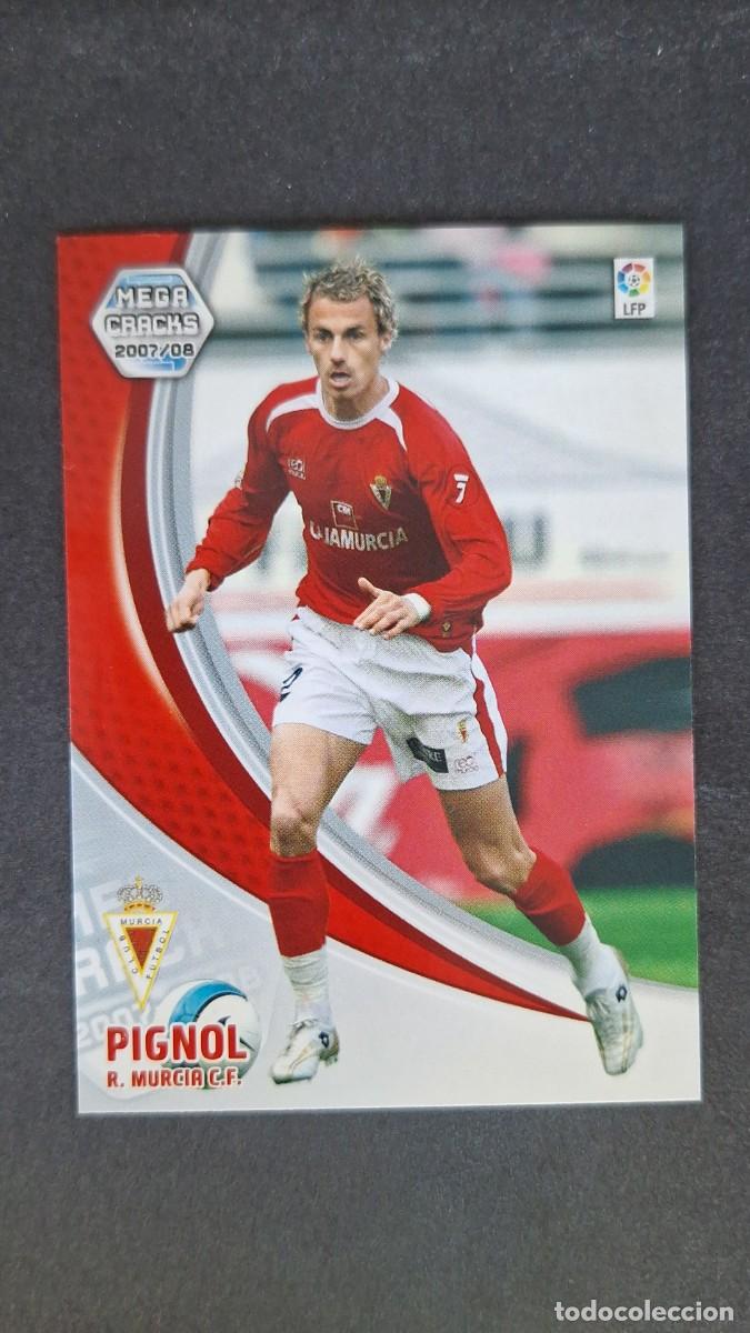 Figurine di Calcio: L3 PIGNOL REAL MURCIA C. F. 201 PANINI MEGACRACKS 2007 2008 07 08