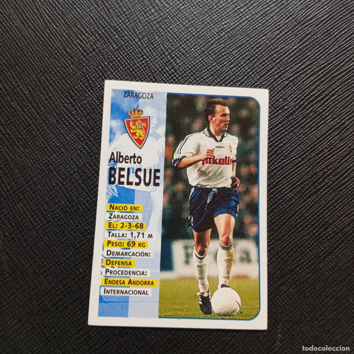 Figurine di Calcio: 239 BELSUE ZARAGOZA PANINI 1998 1999 FUTBOL CROMO 98 99 - SIN PEGAR - A173 PG51