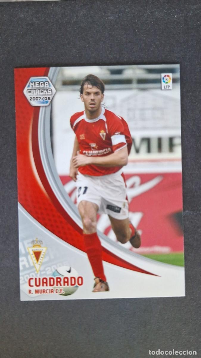 Cromos de F&uacute;tbol: L3 CUADRADO REAL MURCIA C. F. 202 PANINI MEGACRACKS 2007 2008 07 08