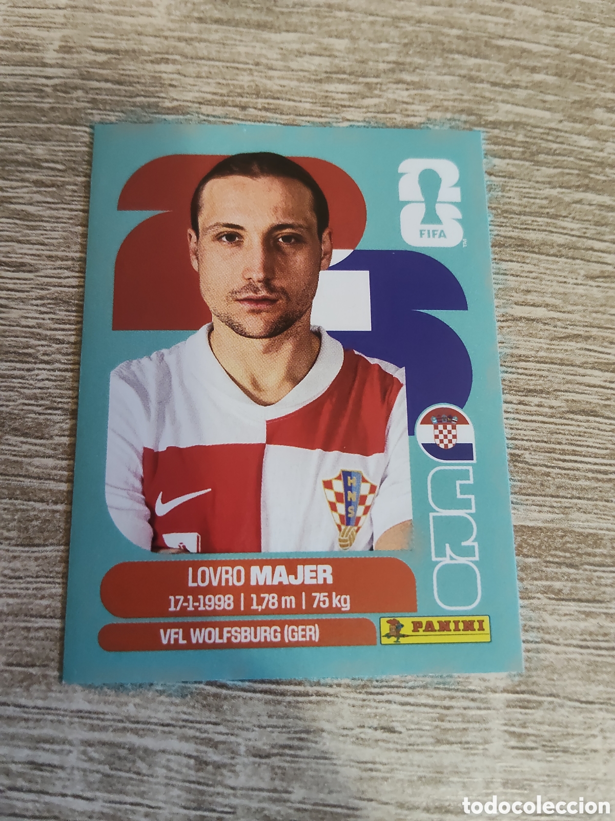 Cromos de F&uacute;tbol: Panini mundial 2026 CRO 12 Lovro Majer Croacia