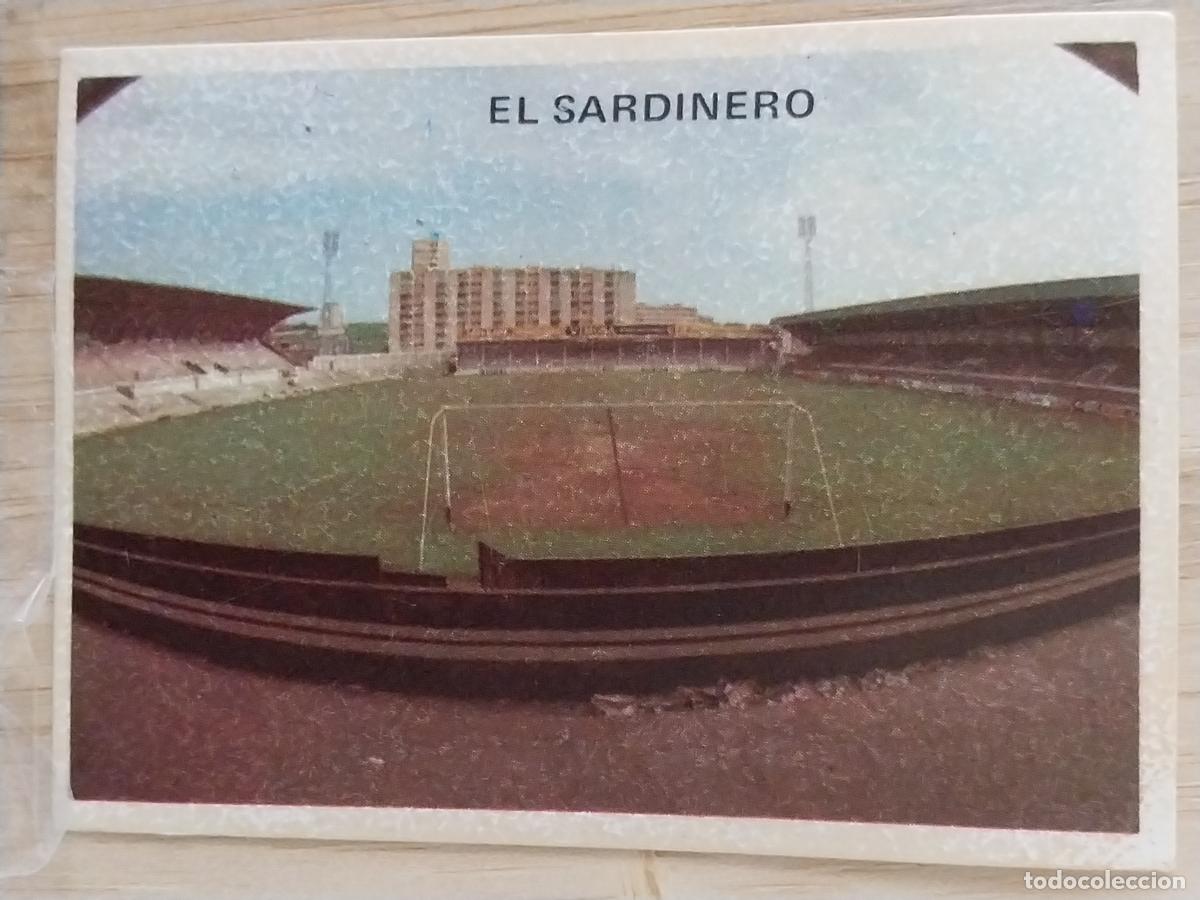 Cromos de F&uacute;tbol: RACING SANTANDER SARDINERO ESTADIO LIGA 1975 75 76 ED MAGA CROMO SIN PEGAR NUNCA *-