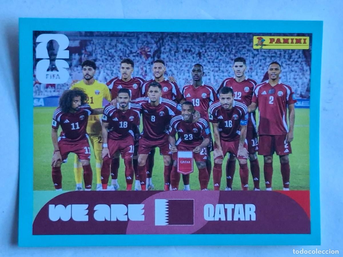 Cromos de F&uacute;tbol: * #QAT 13 TEAM PHOTO (Qatar) - Panini FIFA World Cup 2026 Sticker