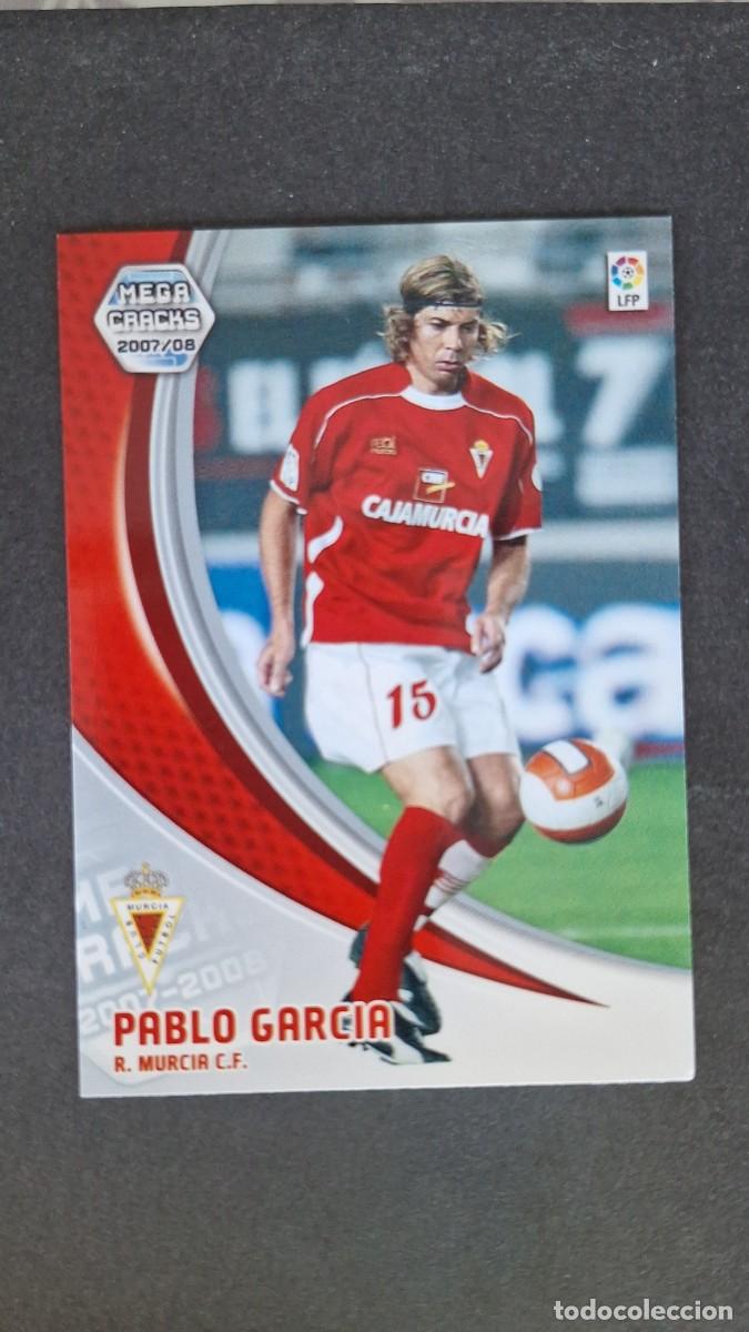 Cromos de F&uacute;tbol: L3 PABLO GARCIA REAL MURCIA C. F. 208 PANINI MEGACRACKS 2007 2008 07 08