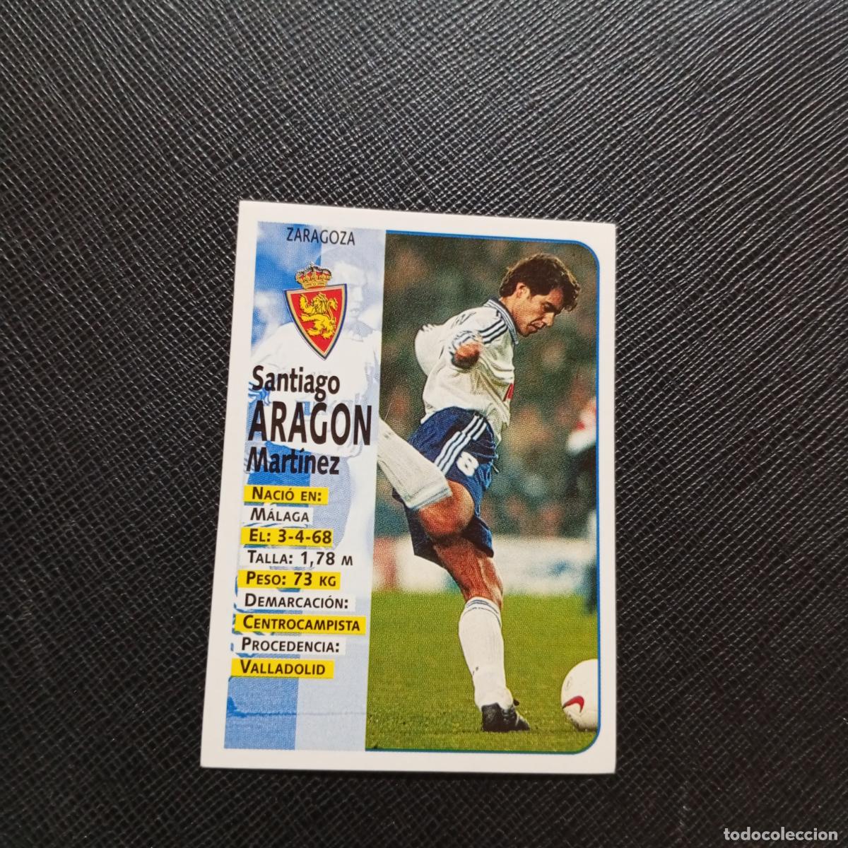 Cromos de F&uacute;tbol: 247 ARAGON ZARAGOZA PANINI 1998 1999 FUTBOL CROMO 98 99 - SIN PEGAR - A173 PG52