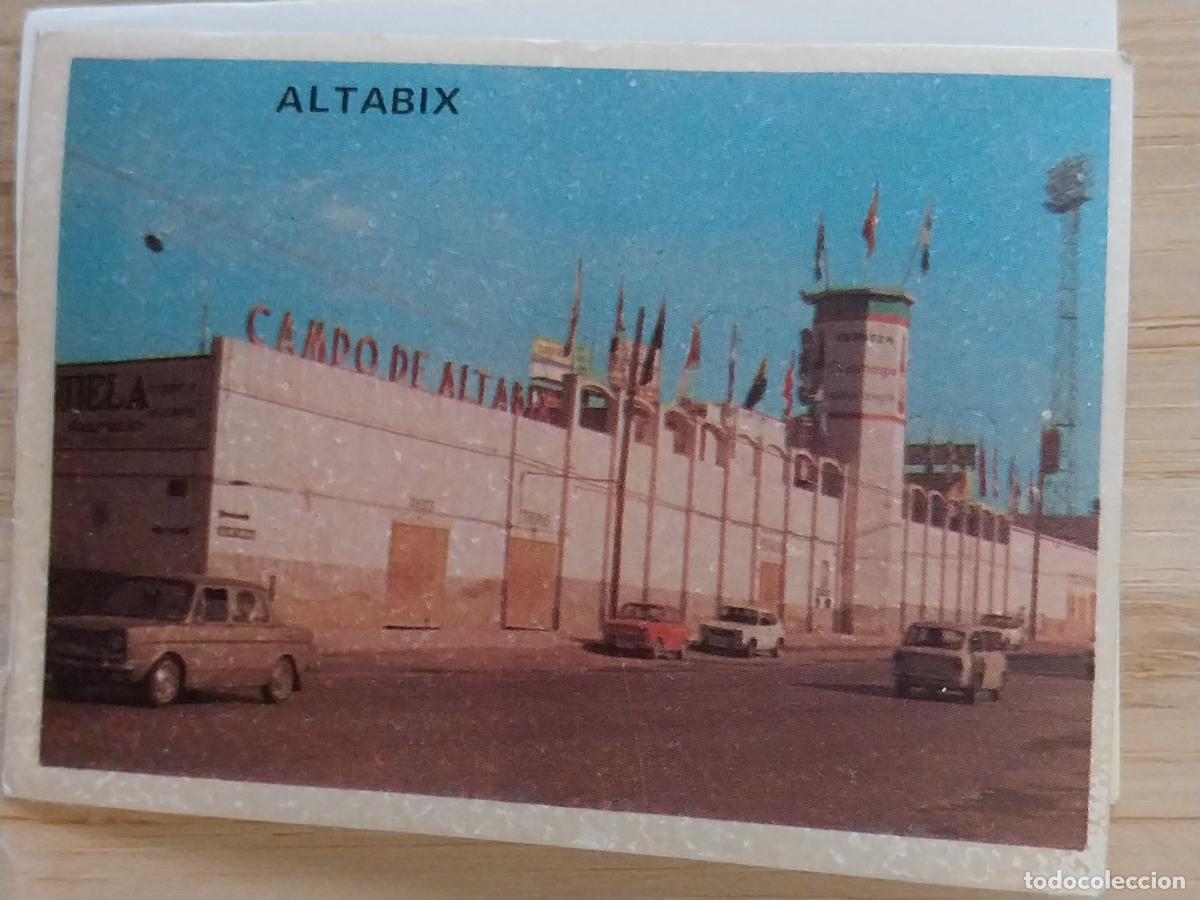 Cromos de F&uacute;tbol: ELCHE ALTABIX 326 ESTADIO LIGA 1975 75 76 ED MAGA CROMO SIN PEGAR NUNCA *---