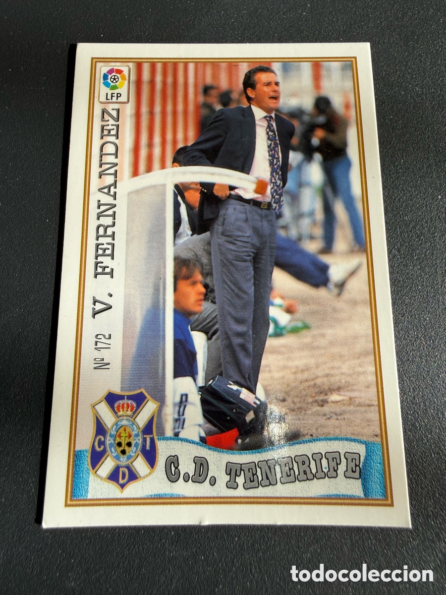 Cromos de F&uacute;tbol: MUNDICROMO 97-98. n 172. V&Iacute;CTOR FERN&Aacute;NDEZ ( CD Tenerife)