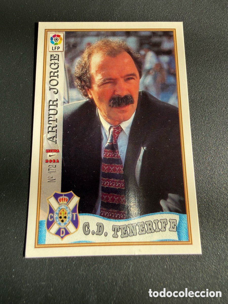 Cromos de F&uacute;tbol: MUNDICROMO 97-98. n 172 UH. ARTUR JORGE ( CD Tenerife)