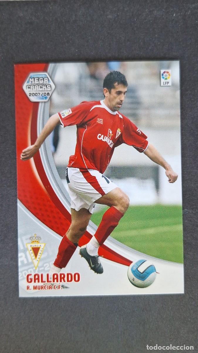 Fu&szlig;ball-Sticker: L3 GALLARDO REAL MURCIA C. F. 212 PANINI MEGACRACKS 2007 2008 07 08
