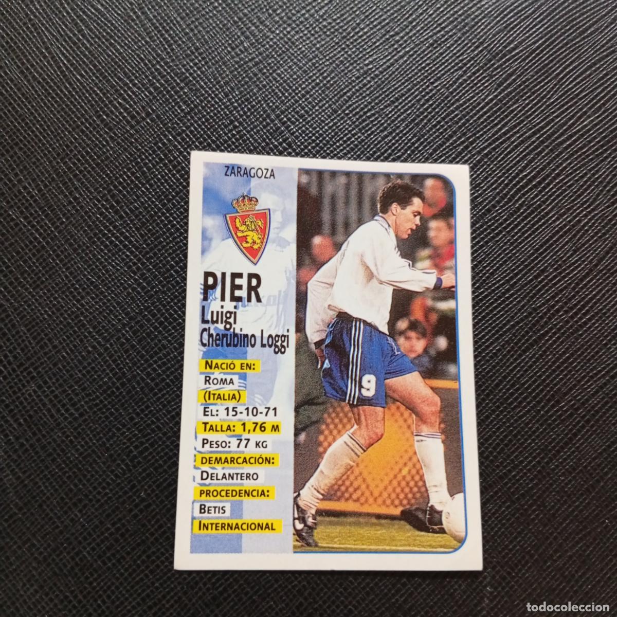 Cromos de F&uacute;tbol: 253 PIER ZARAGOZA PANINI 1998 1999 FUTBOL CROMO 98 99 - SIN PEGAR - A173 PG53