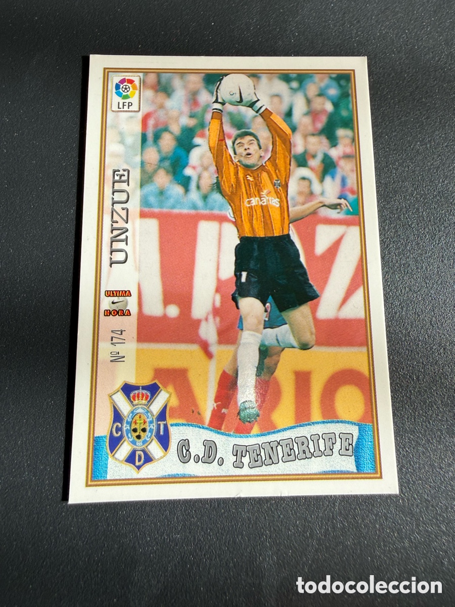 Cromos de F&uacute;tbol: MUNDICROMO 97-98. n 174. UH. UNZUE ( CD Tenerife)