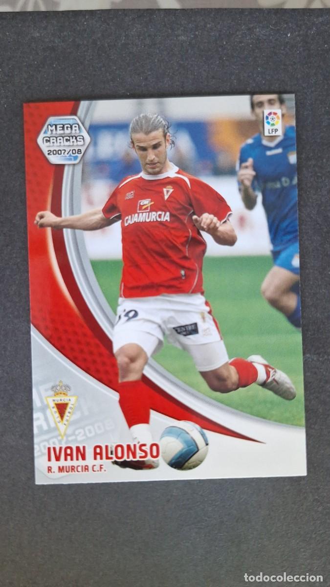Cromos de F&uacute;tbol: L3 IVAN ALONSO REAL MURCIA C. F. 216 PANINI MEGACRACKS 2007 2008 07 08