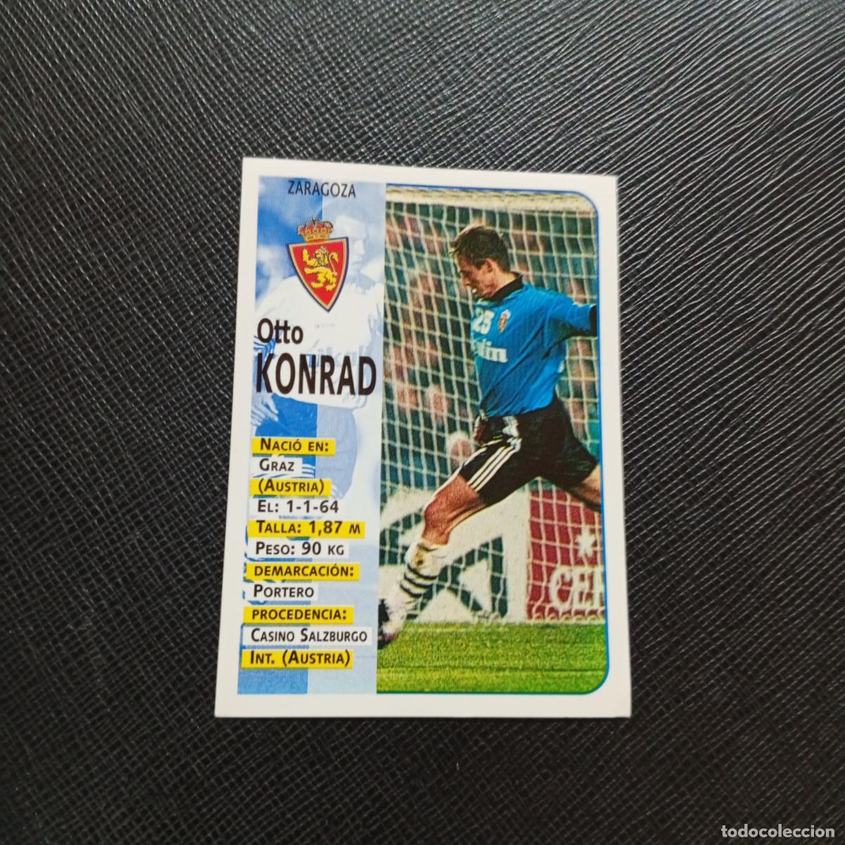 Cromos de F&uacute;tbol: 255 KONRAD ZARAGOZA PANINI 1998 1999 FUTBOL CROMO 98 99 - SIN PEGAR - A173 PG54