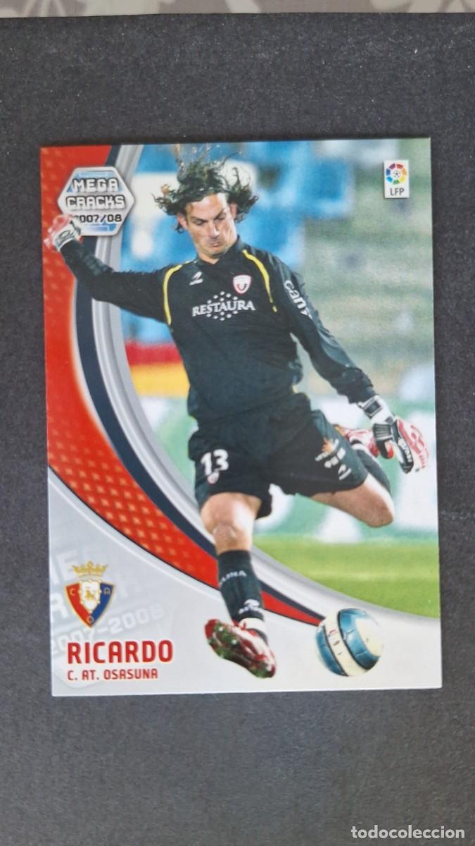 Cromos de F&uacute;tbol: L3 RICARDO C. A. OSASUNA 218 PANINI MEGACRACKS 2007 2008 07 08