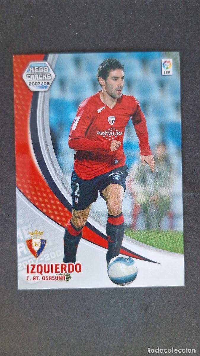 Cromos de F&uacute;tbol: L3 IZQUIERDO C. A. OSASUNA 220 PANINI MEGACRACKS 2007 2008 07 08