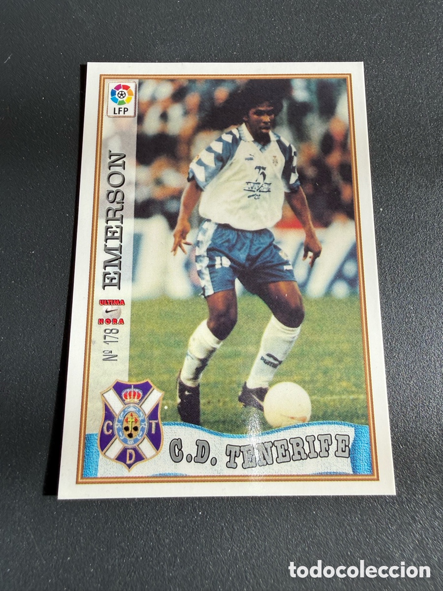 Cromos de F&uacute;tbol: MUNDICROMO 97-98. n 178. UH. EMERSON ( CD Tenerife)