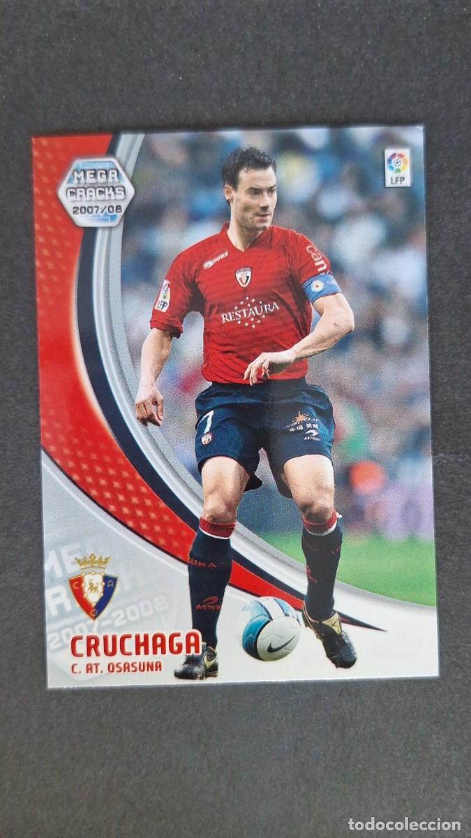 Cromos de F&uacute;tbol: L3 CRUCHAGA C. A. OSASUNA 221 PANINI MEGACRACKS 2007 2008 07 08