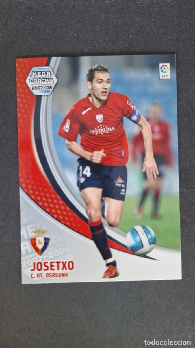 Cromos de F&uacute;tbol: L3 JOSETXO C. A. OSASUNA 222 PANINI MEGACRACKS 2007 2008 07 08