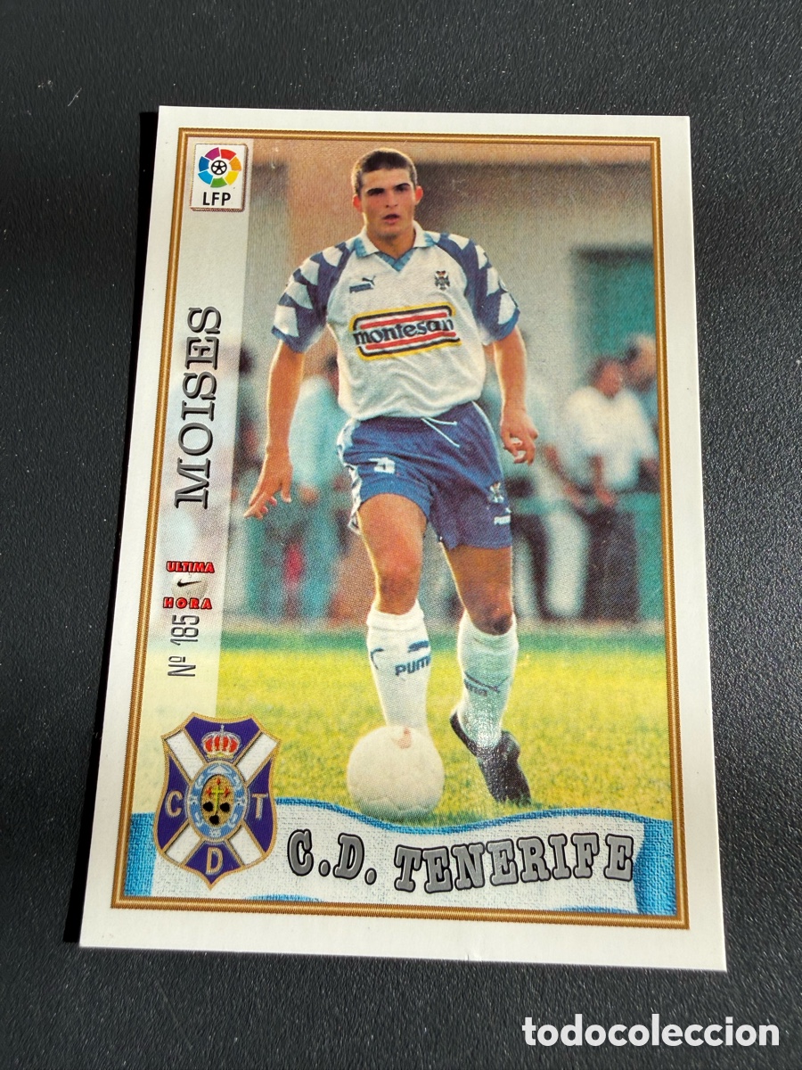 Cromos de F&uacute;tbol: MUNDICROMO 97-98. n 185 UH. MOISES ( CD Tenerife)