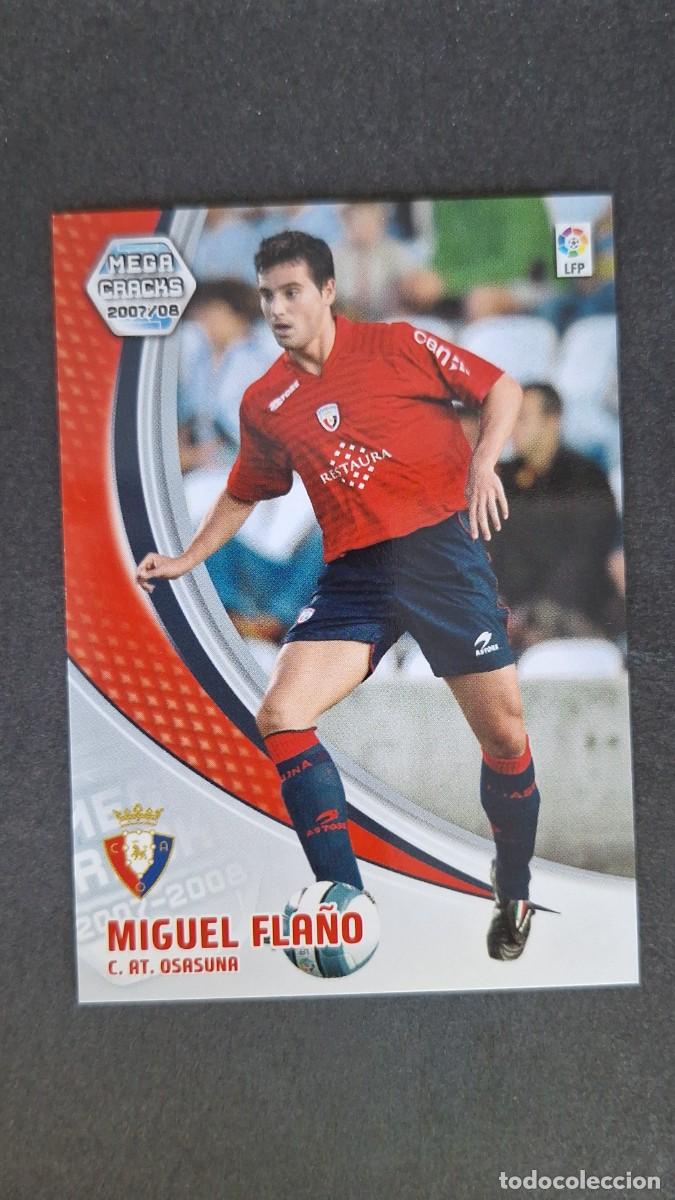 Cromos de F&uacute;tbol: L3 MIGUEL FLA&Ntilde;O C. A. OSASUNA 223 PANINI MEGACRACKS 2007 2008 07 08