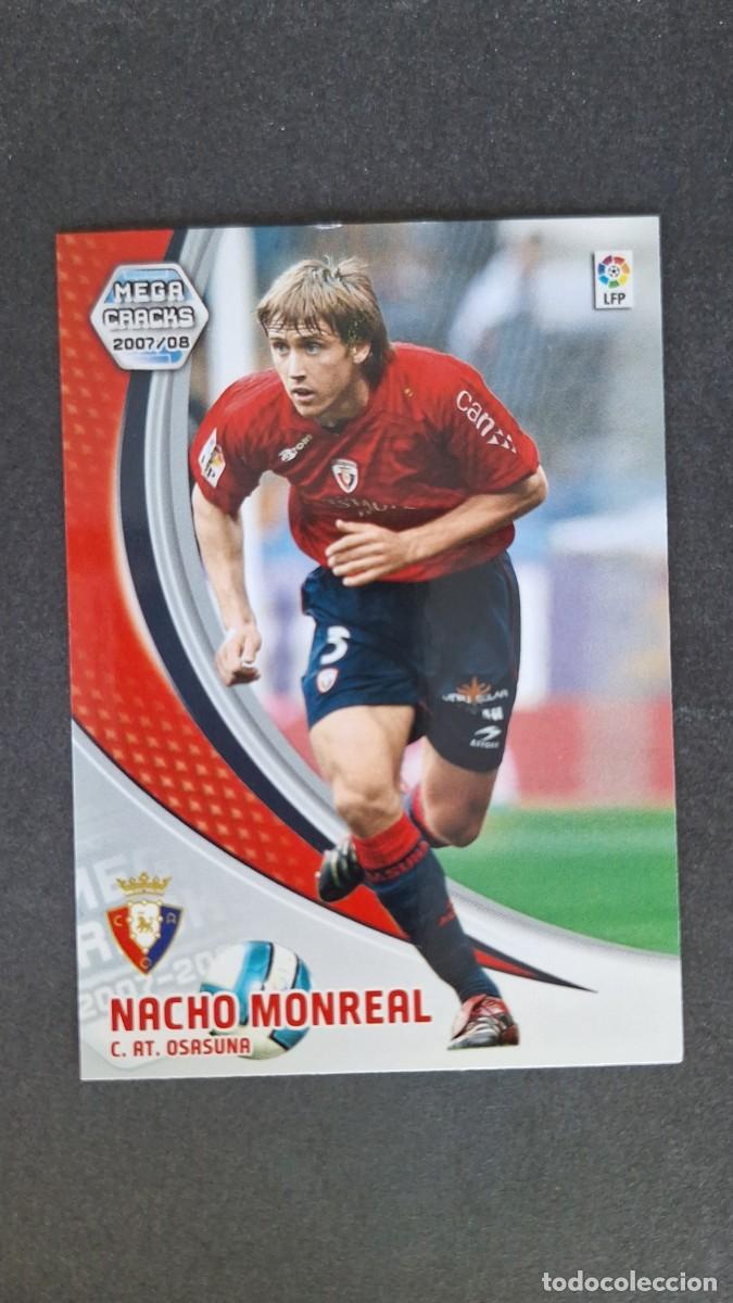 Cromos de F&uacute;tbol: L3 NACHO MONREAL C. A. OSASUNA 225 PANINI MEGACRACKS 2007 2008 07 08