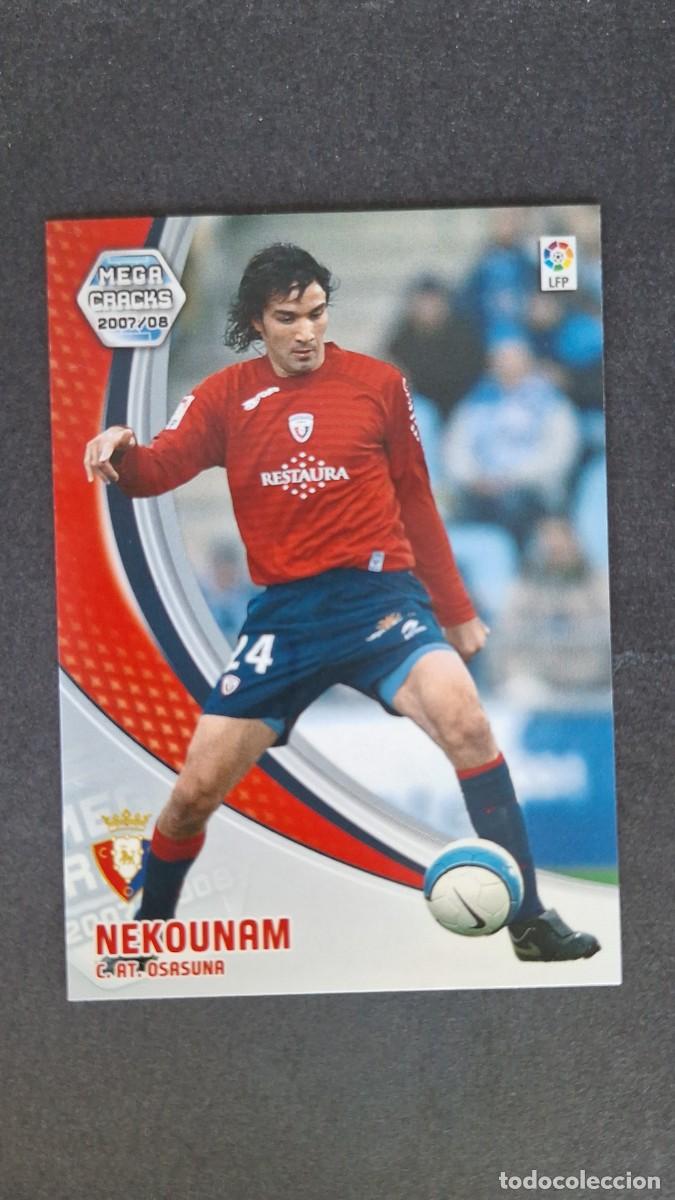 Cromos de F&uacute;tbol: L3 NEKOUNAM C. A. OSASUNA 226 PANINI MEGACRACKS 2007 2008 07 08