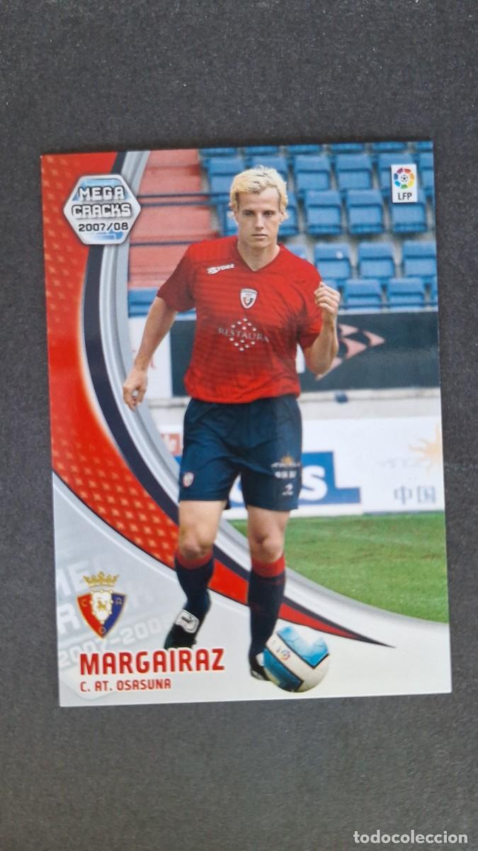 Cromos de F&uacute;tbol: L3 MARGAIRAZ C. A. OSASUNA 229 PANINI MEGACRACKS 2007 2008 07 08