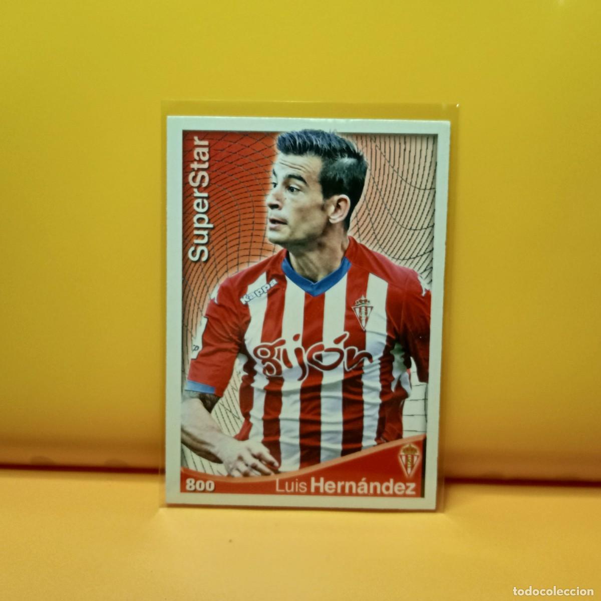 Cromos de F&uacute;tbol: MUNDICROMO 2014 2015 14 15 SPORTING DE GIJ&Oacute;N SUPERSTAR LUID HERN&Aacute;NDEZ 800