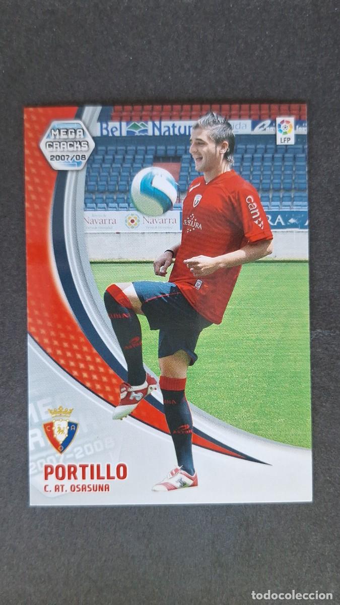 Cromos de F&uacute;tbol: L3 PORTILLO C. A. OSASUNA 233 PANINI MEGACRACKS 2007 2008 07 08