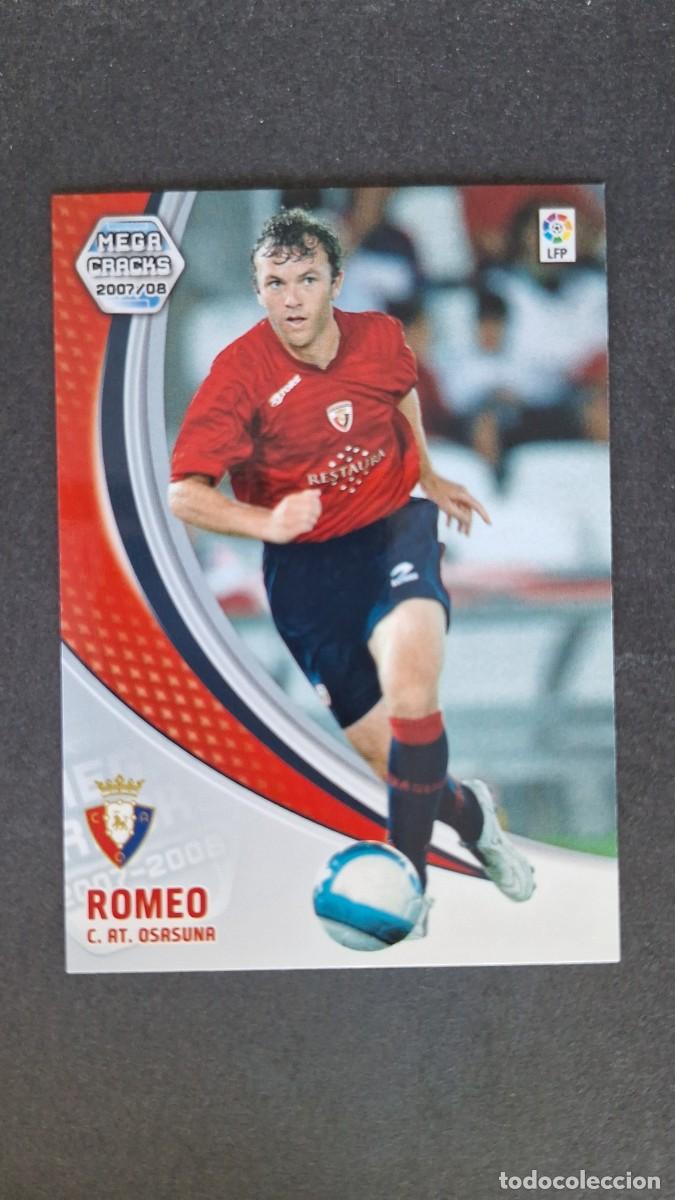 Cromos de F&uacute;tbol: L3 ROMEO C. A. OSASUNA 234 PANINI MEGACRACKS 2007 2008 07 08