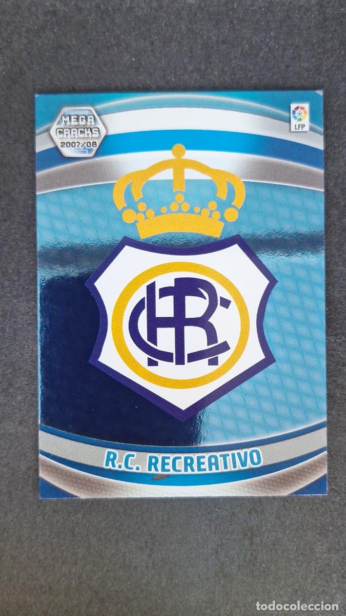 Cromos de F&uacute;tbol: L3 ESCUDO RECREATIVO DE HUELVA 235 PANINI MEGACRACKS 2007 2008 07 08