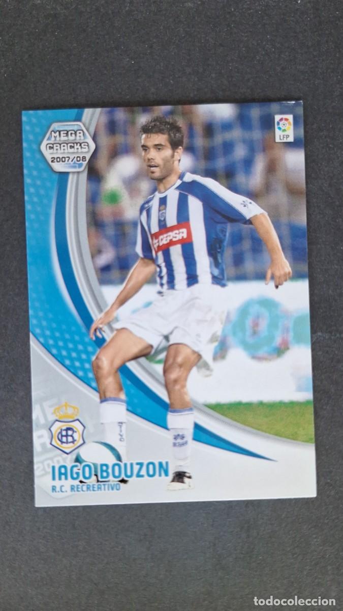 Cromos de F&uacute;tbol: L3 IAGO BOUZON RECREATIVO DE HUELVA 258 PANINI MEGACRACKS 2007 2008 07 08